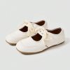 Classic Lace-Up Mary Jane Flats