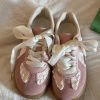 Vintage Lace Pink Sneakers